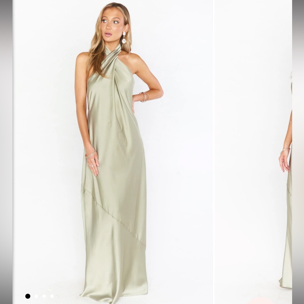 SHOW ME YOUR MUMU - BRIDESMAID Jasmine Halter Maxi Dress